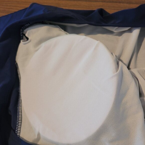 NWOT Swimwear Swimsuit One Piece Size Large Women’s Red Layer Short Sleeve - Picture 2 of 9